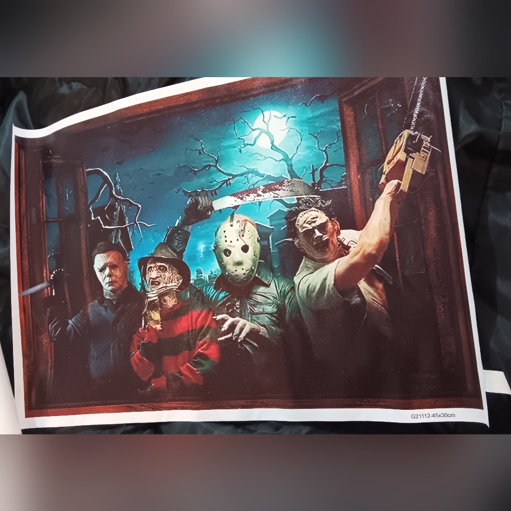 Horror Soft  Canvas Art (New)